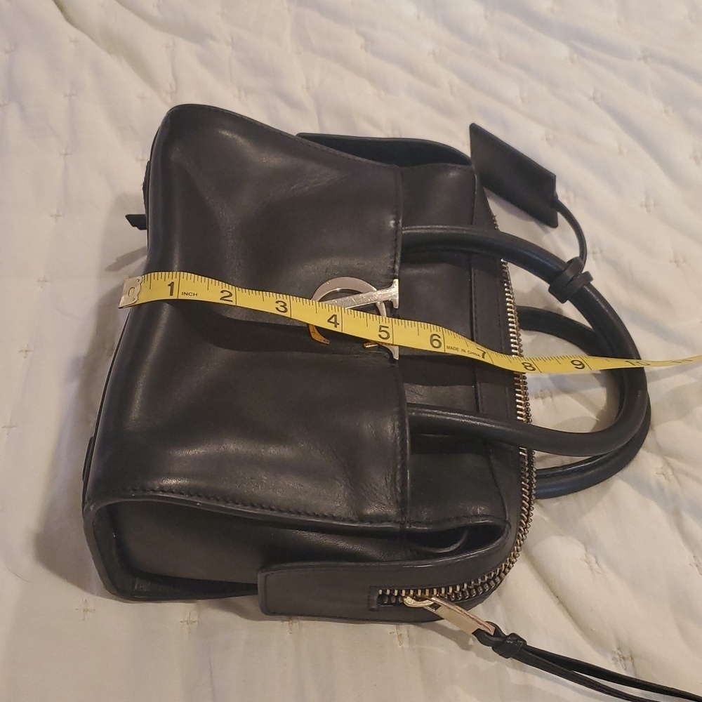 Vince Camuto Signature Crossbody Satchel Bag (#8) - Picture 7 of 12